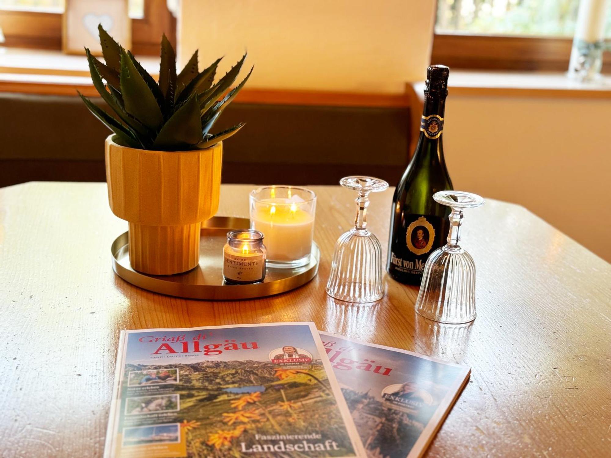 Alpines Wohlfuehl-Apartment Oplus Oberstaufen Eksteriør billede